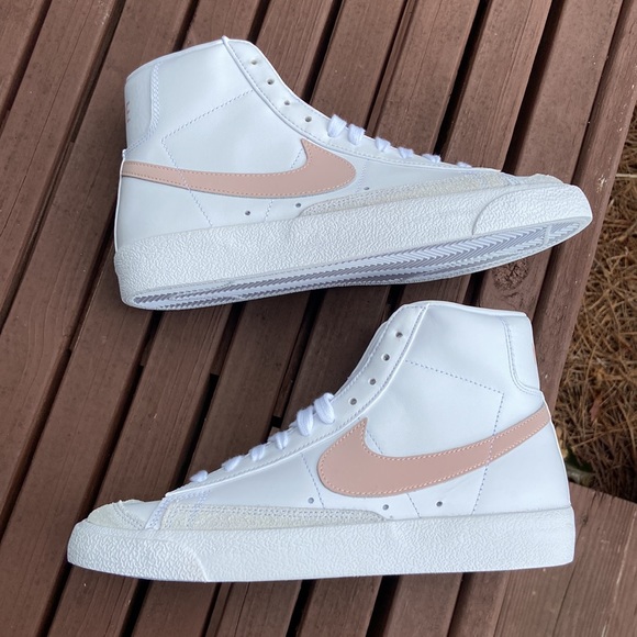 Nike Blazer Mid 77 Women’s Size 9.5 Sneakers White/Summit Pink - Picture 6 of 12